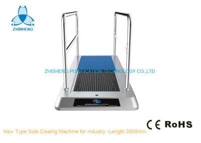 China Longitud el 1M de la máquina del limpiador del zapato del recinto limpio única para una persona 20W en venta