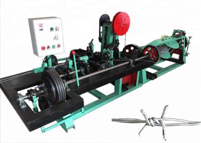 China High Production Fully Automatic Barbed Wire Machine Production Line 1.8 - 2.2 Mm for sale