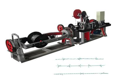 China 70kg / Hour Fully Automatic Barbed Wire Machine Simple Structure In Linear Type for sale