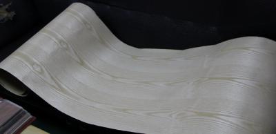 China Sliced Natural American White Ash Wood Veneer Rolls With Fleece Backed for sale