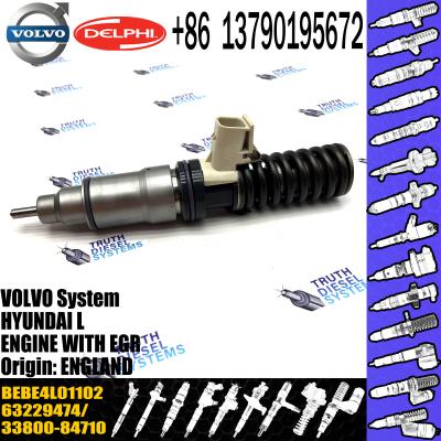 China 4 Pin Electronic Fuel Injector BEBE4L01102 33800-84710 VO-LVO Truck Injector for sale