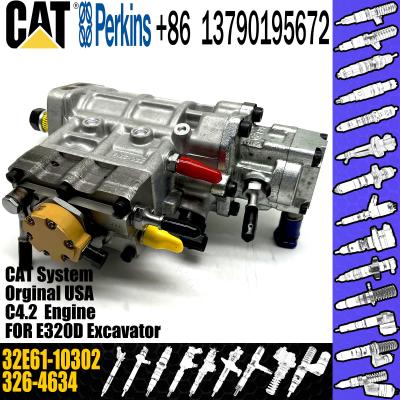 China CAT Fuel Pump, CAT 312D C4.2 Fuel Injection Pump 3264634 326-4634 Diesel Pump 32E61-10302 for sale