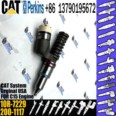 China CAT C15 fuel common rail injector 272-0630 10R-7229 for Caterpillar Engine C15 for sale