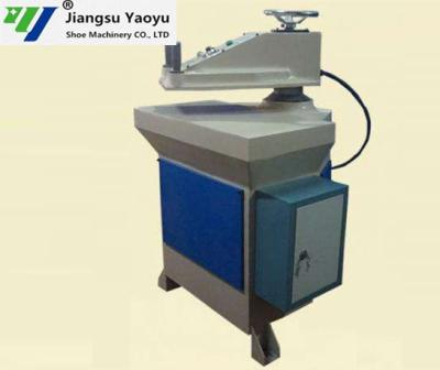 China Hydraulic Clicking Machine , 0.08m/S Seissor Speed Hydraulic Clicker Press Machine,Swing arm cutting machine for sale