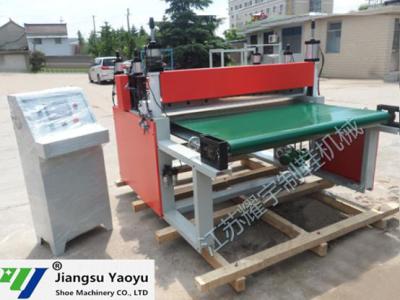 China Multifunction Multiple Blade Roll Slitting Machine For Soles Leather Plastic Cloth for sale