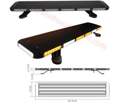 China New 44'' 1W LED Vechile lightbar, Low-Profile  Light Bar, lysbjelke  BARA DE LUCE Roterande varningsljus，גשר תאורה LED for sale