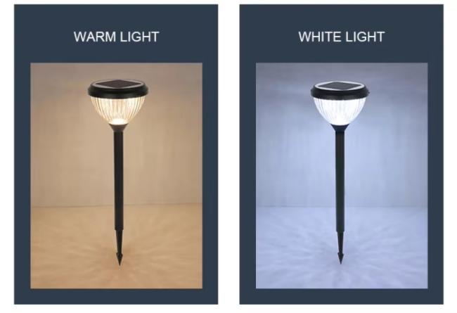 different color light