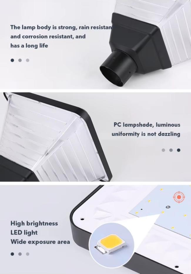 solar garden light details