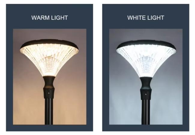 different light color