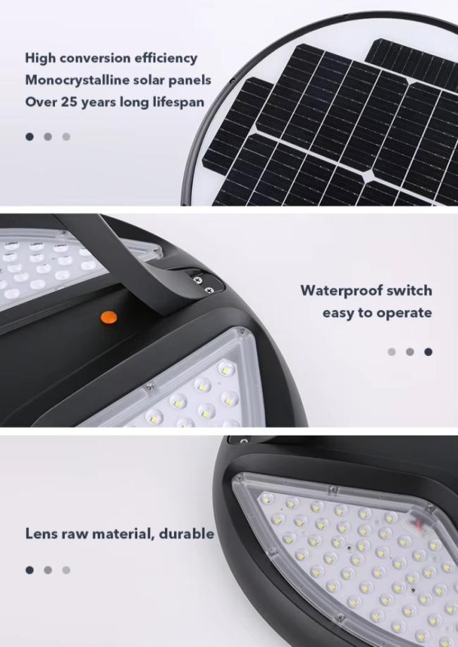 solar garden light details