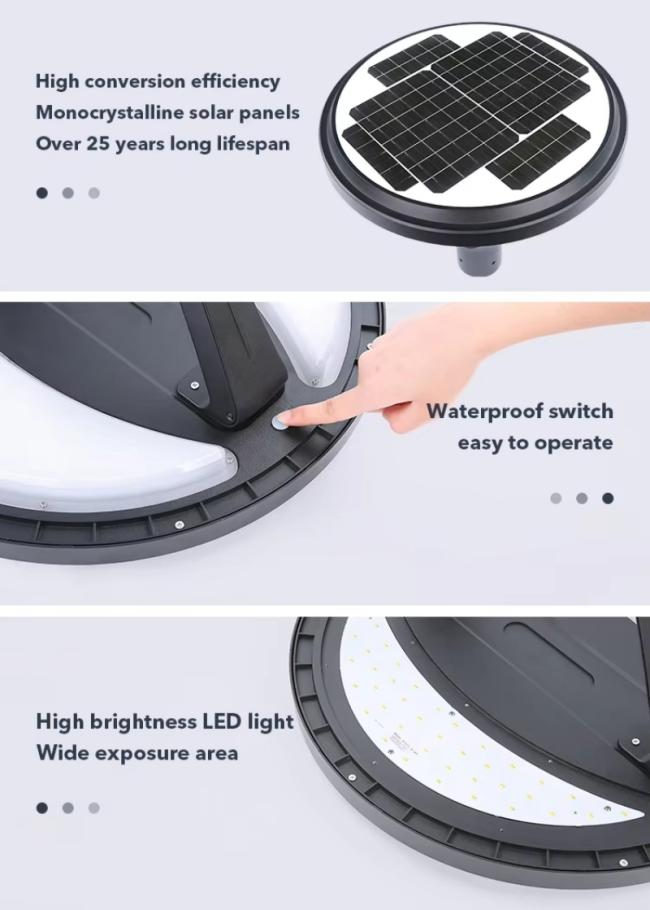 solar garden light details