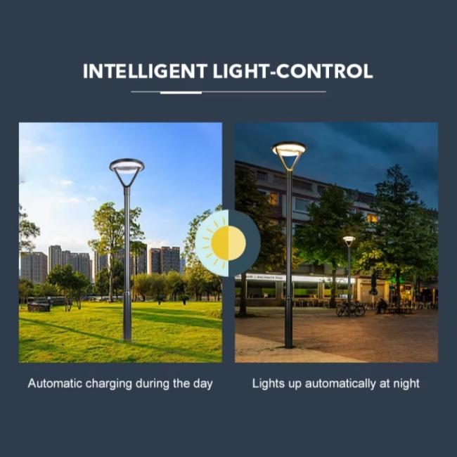 solar garden light intelligent