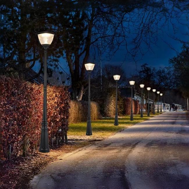 solar garden light application