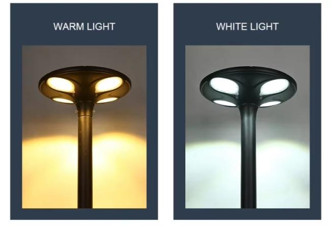 solar garden light different color light