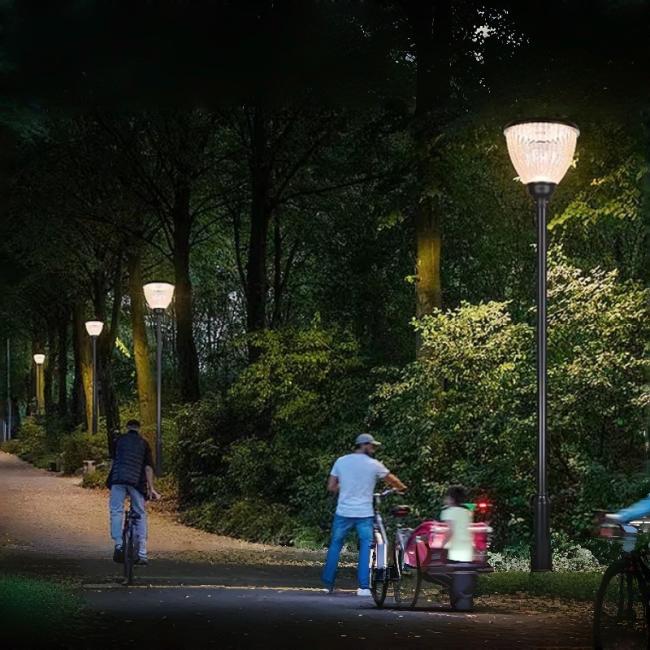 solar garden light application