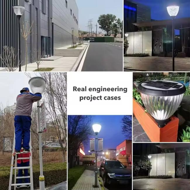 solar garden light application