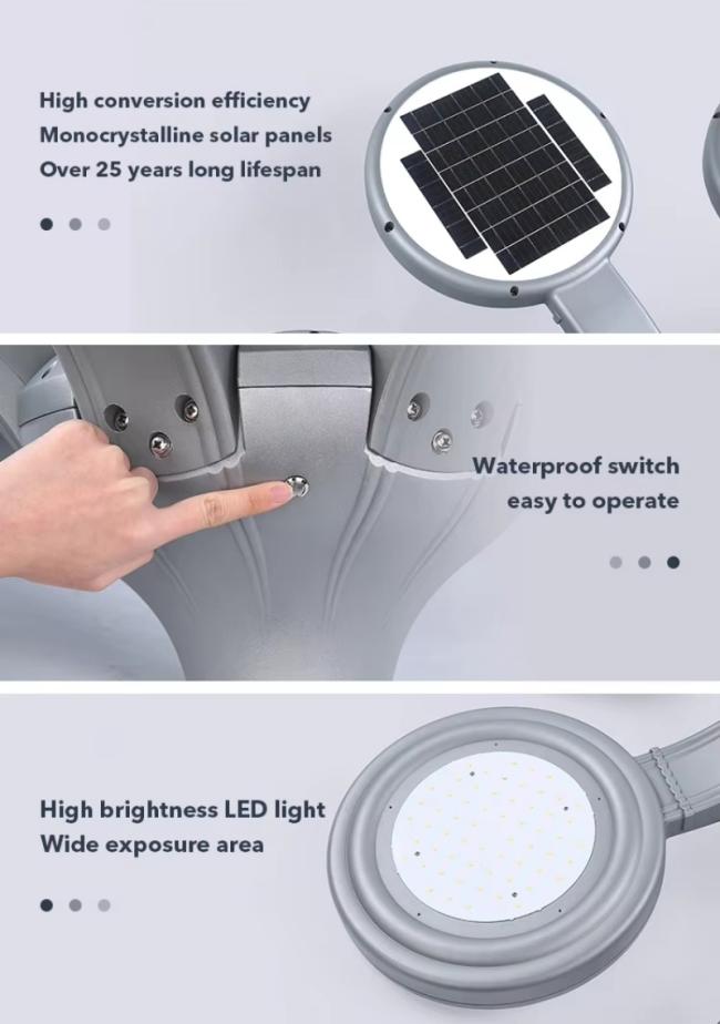 solar garden light details