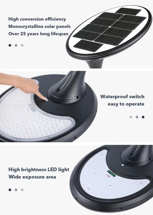 solar garden light details