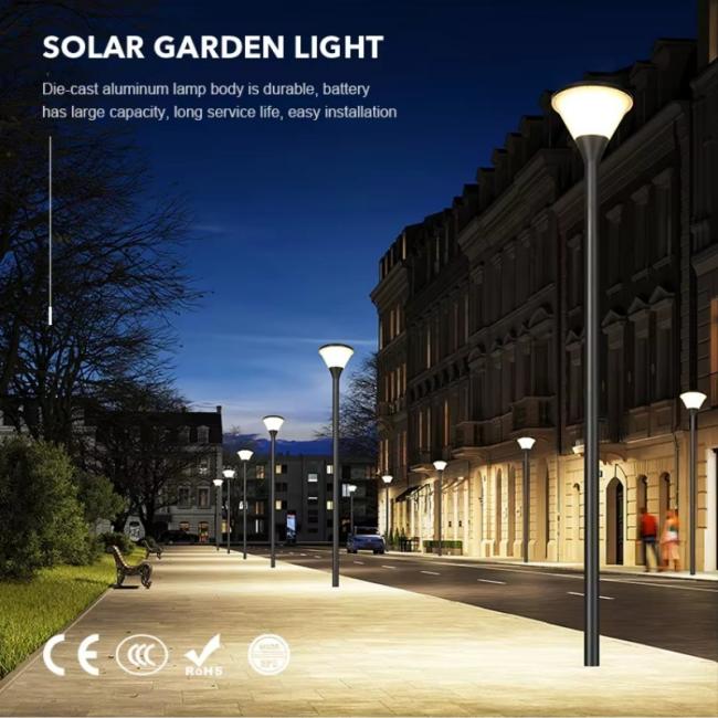 solar garden light application