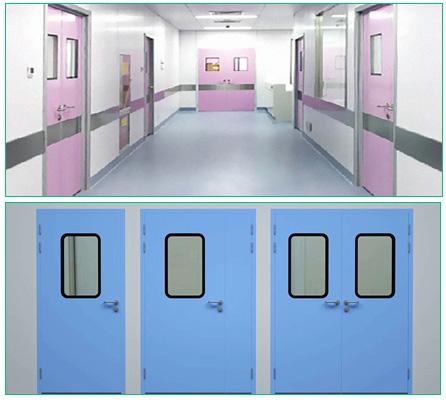 Hospital door sealing system