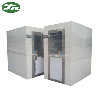 China Ducha de aire estándar para sala limpia Esclusa de aire con enclavamiento electrónico H13 Ducha de aire con filtro HEPA en venta