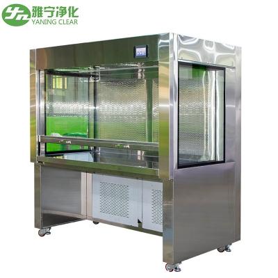 China Laboratorio de cultivo de tejidos Banco limpio de flujo laminar Banco limpio vertical de acero inoxidable en venta