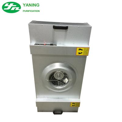 China Fluxo de ar material de aço do revestimento 500-1500 M3/H do pó da unidade de filtro do fã da baixa energia FFU à venda