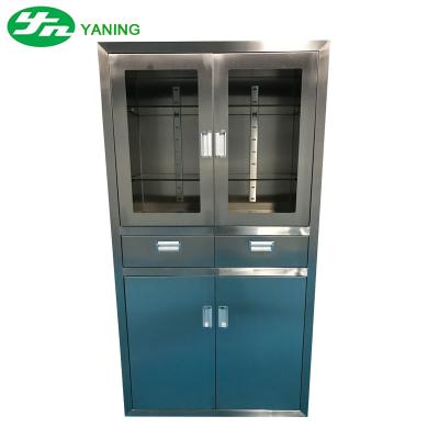 China Anti Bacterial Stainless Steel Medical Cabinet Furniture For Surgical Instruments for sale