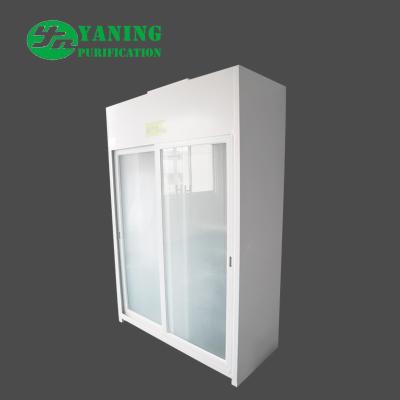 China Laminar Flow Clean Room Garment Cabinet Free Standing Wardrobe Low Noise for sale