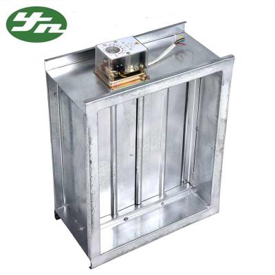 China Ventilation System Galvanized Steel Air Volume Regulating Valve In Air Ducting for sale