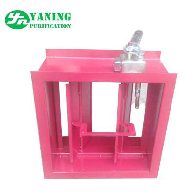China Apagador de aire del control de volumen de la ventilación del sitio limpio de la válvula de la salida de aire para el sistema de ventilación del conducto en venta