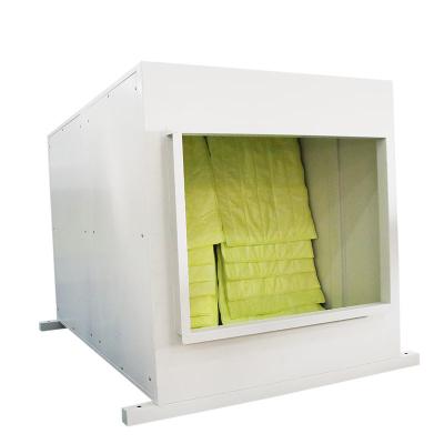 China Two Stage Filter Clean Room Ventilation Fresh Air Cabinet Air Handing Unit AHU for sale