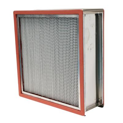 China High Temperature HEPA Air Filter 15.6㎡ Large Filter Area For Food Factory for sale