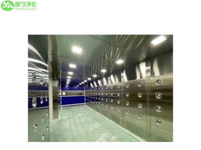 China El polvo de acero inoxidable de la ducha de aire del recinto limpio de Prefilter G4 cubrió en venta