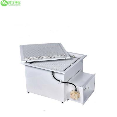 China YANING Cheap Price Laminar Flow Modular Terminal Housings with Premium HEPA and ULPA Filters for Cleanroom for sale