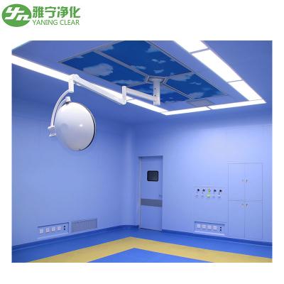 China Pharmacy Clean Room Modular HEPA Laminar Air Flow Ceiling For Operating Theater Room for sale