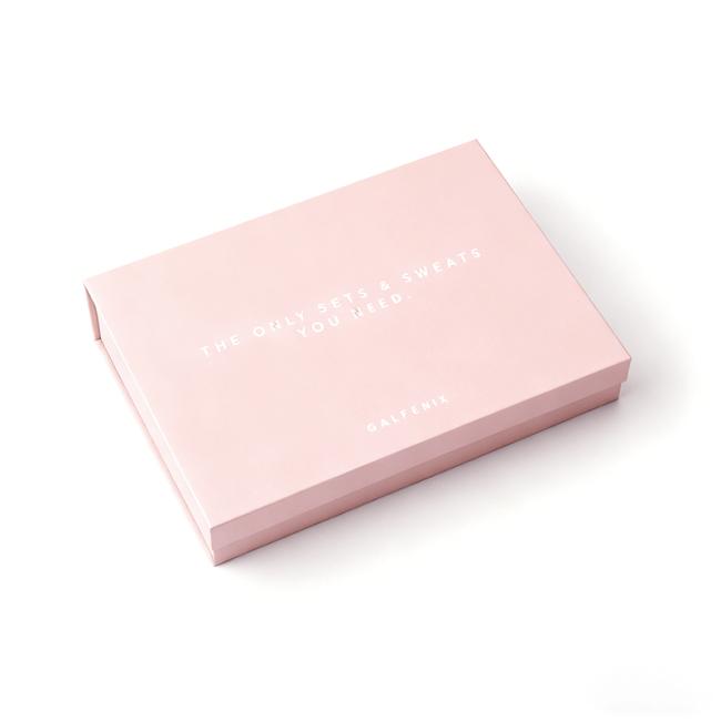Premium folding paper box for luxury clothing packaging