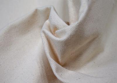 China Durable Spinning White 100 Cotton Canvas For Bags High Tear Strength for sale