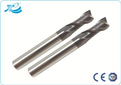 China 1.0 - 25.0mm Diameter Square End Mill  , Four Flute End Mill for sale