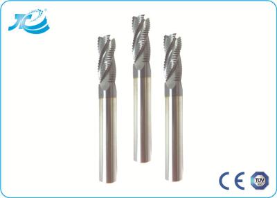 China 55 Hardness Roughing End Mill 6 mm Diameter Solid Carbide 14.3-14.8 G/cm3 for sale