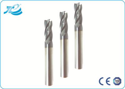 China TiAlN Coating Flat End Mill Solid Carbide Cutting Tools 3 - 4 Flute for sale