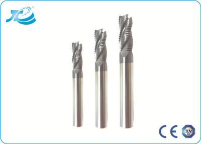 China Cemented Carbide HRC 55 / 60 / 65 Diamond Coated End Mill CNC Cutting Tools for sale