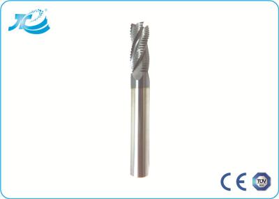 China 3 Flute Carbide Roughing End Mills CNC Machine Tool 50 - 100mm Overall Length for sale