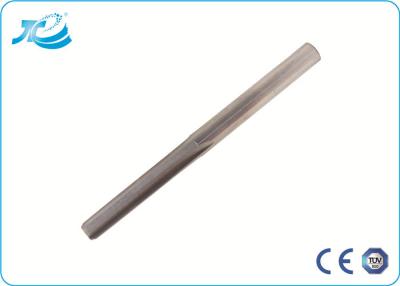 China Solid Tungsten Carbide Reamer , Tungsten Steel Reamer with Straight Flute for sale