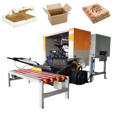 China Advanced Automatic Pizza Box Fruit Box Carton Paper Creasing Die Cutting Punching Machine for Restaurant for sale