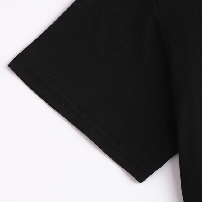 Short sleeve t-shirt size chart