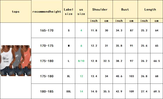 Custom embroidery ribbed tank top styling example