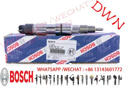 China BOSCH GENUINE BRAND NEW injector 0445120147 0445120147 for MAN D08 Injectors fuel injectors for sale