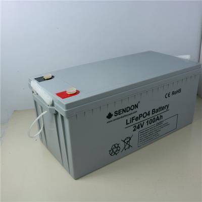 China Ciclos profundos Lifepo4 Van Lithium Battery 12v 200ah do ciclo 7000 para a energia do motor da água à venda