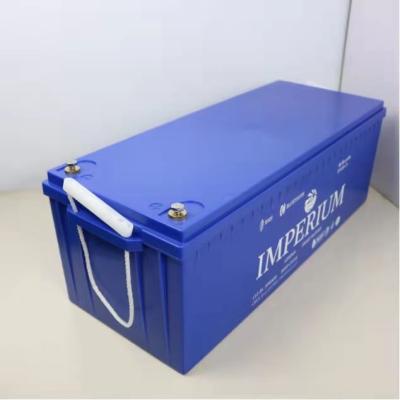 China 6000 Cycle Life Lithium Deep Cycle 200AH 24v Lifepo4 Battery For Marines for sale